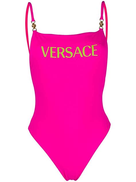 versace pink bathing suit|versace swimsuit bikini.